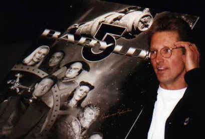 Bruce with Poster