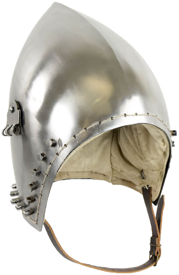 Open faced bascinet